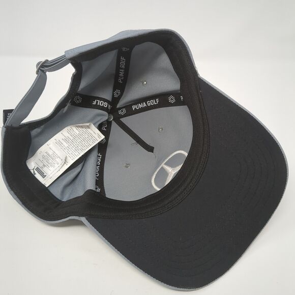 Mercedes-Benz Puma Golf Slideback Hat Gray One Size Adjustable Solid - Picture 6 of 9